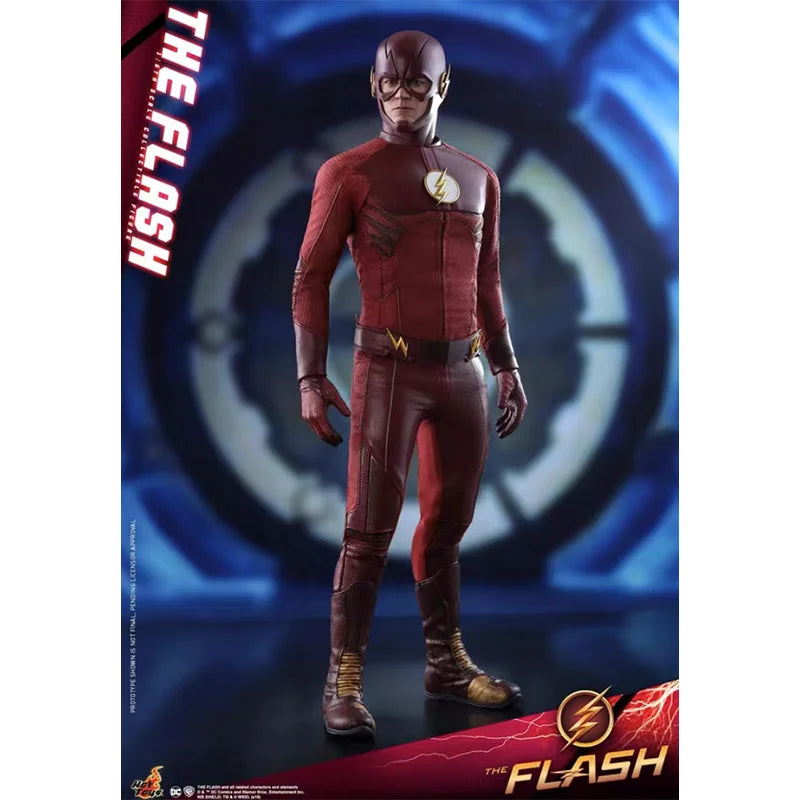 100% Original HotToys TMS009 1/6 Flash Barry In Stock Anime Action Figures Model Toys