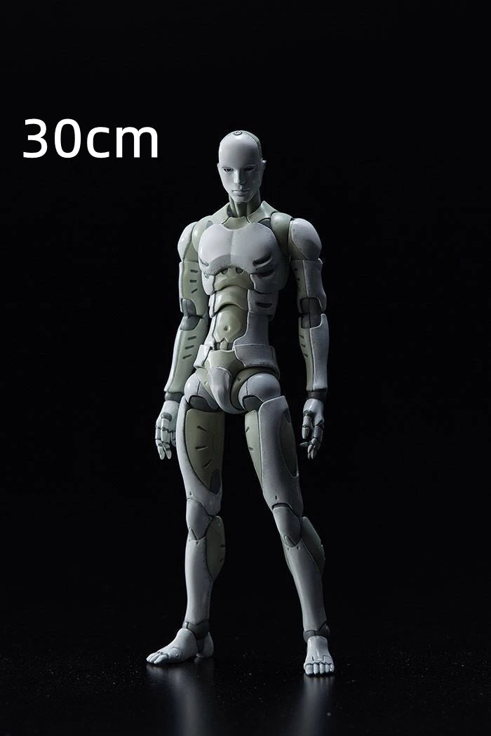 Heavy Industries Synthetic Human Figure 1/12 Scale Collectible Men 1000Toys Testing Robots Body 6Inch Men Soldier Action Figures