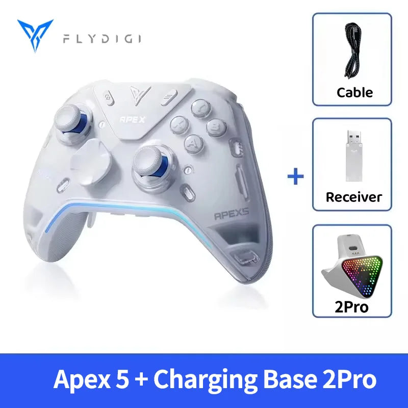 FlyDiGi APEX 5/4 Force Feedback Elite Handle Switch2 Elite Handle Mobile Phone PC ComPuter Version Steam Gamepad Similar To Xbox