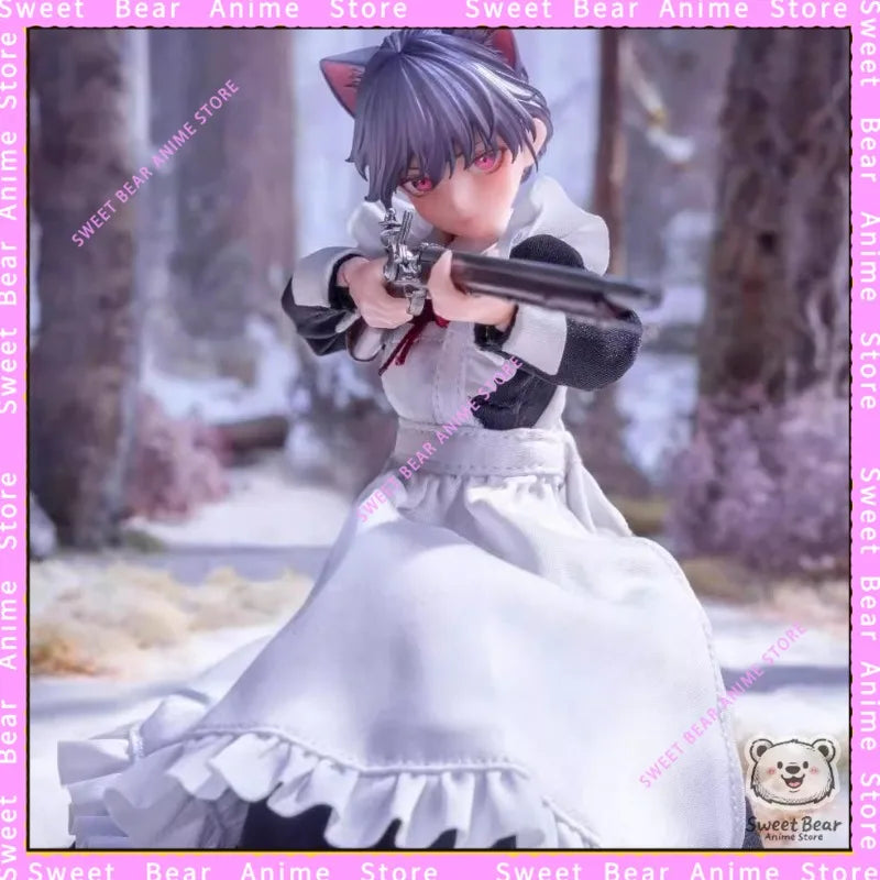 In Stock Deposit HASUKI PA010 1/12 Scale Musketeer Fitchko Action Figure Anime Model Trendy Toys Desktop Doll Collectibles