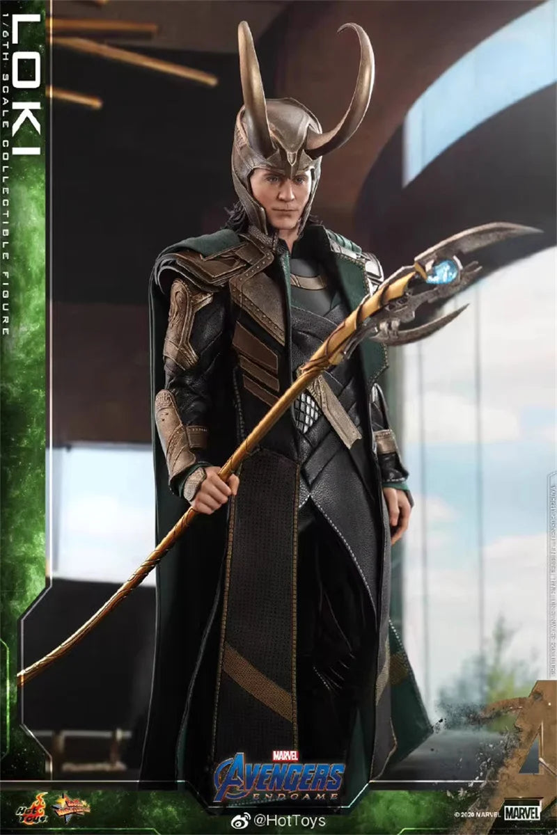 Original Hot Toys Mms579 Loki Laufeyson Endgame Figure 1/6 Movie Character Model Art Collection Model Toy Birthday Gift