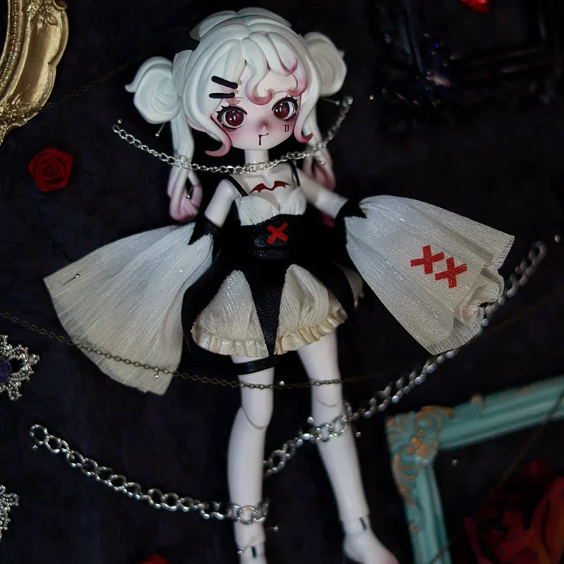 NYSSA Bizarre Nightmare Series 1/12BJD Готически стил Blind Box Toys Kawaii Anime Фигурка Изненада Мистериозна Кутия Кукли Момичета