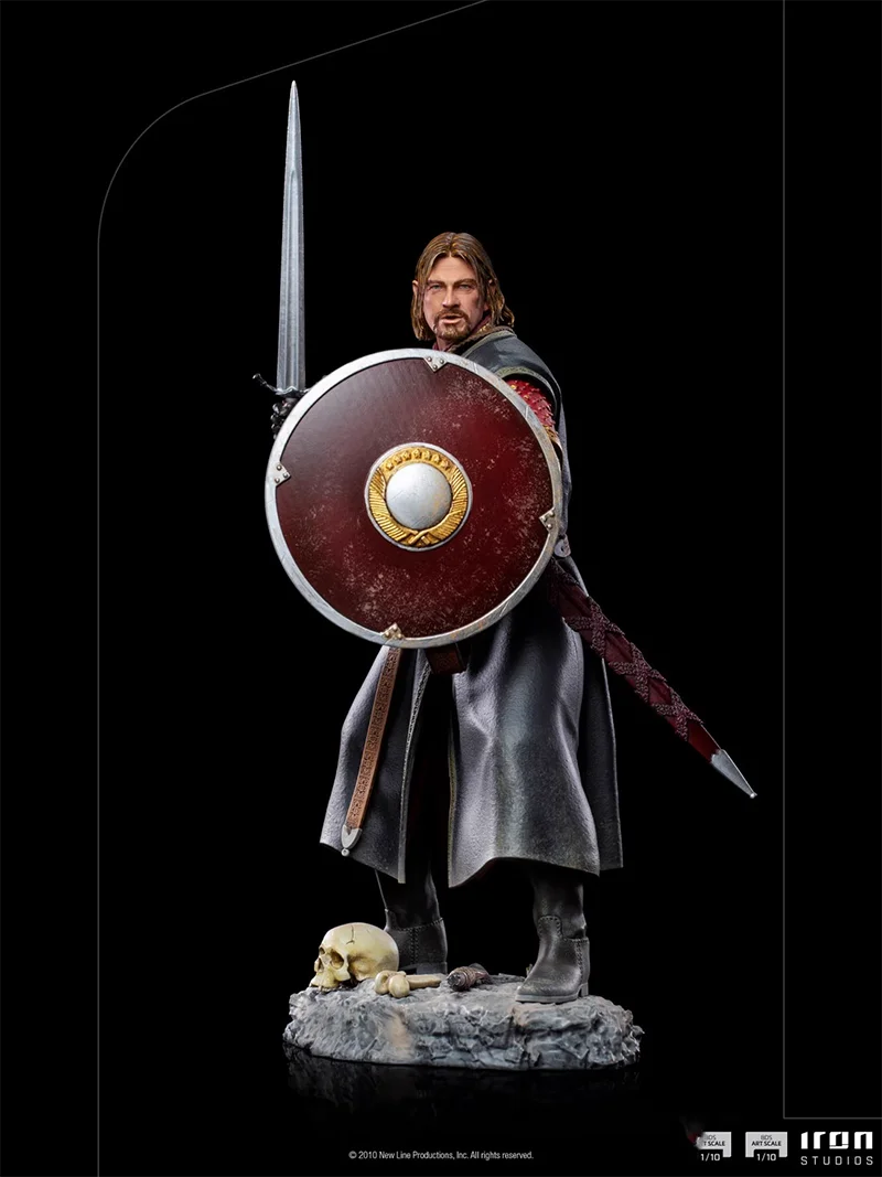 Original IRON STUDIOS 43321 1/10 Boromir Figure Model Toys9-inch Limited Edition Collectible Scenery Ornaments Gift