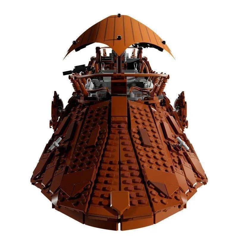 3942pcs Sarlacc Pit Showdown Jabba's Sail Barge Star Battle Puzzle Assembly Model 75397 Bricks For Adult Kids Birthday Gifts