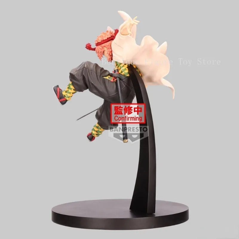 В наличност BANDAI Оригинална фигурка на Demon Slayer BANPRESTO VIBRATION STARS Sabito, модел, подарък, колекция
