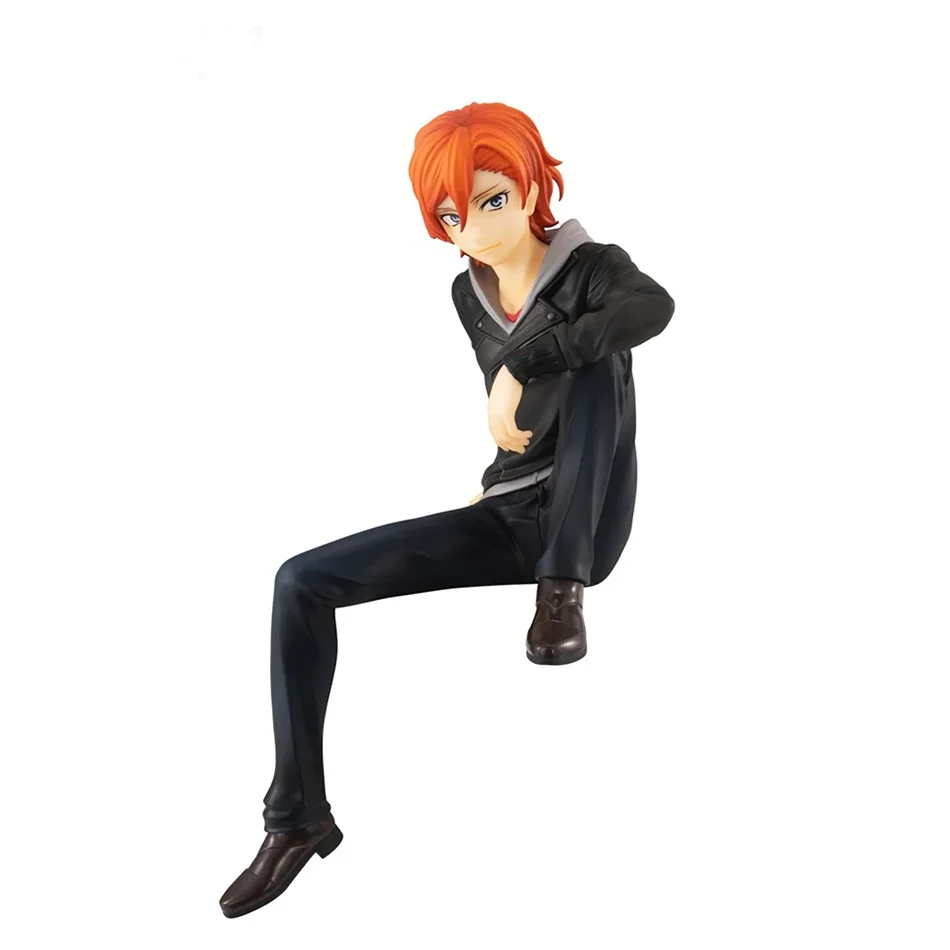 FuRyu Bungo Stray Dogs 12cm Dazai Osamu Noodles Press Figure Japanese Cartoon Figurines Collection Cute Toys