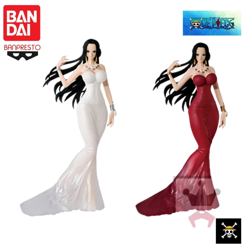 22см оригинална фигурка Bandai, налична в наличност, Banpresto One Piece Perona Nefertari D Vivi Nami BoaHancock, Garage, чисто нова, в кутия.