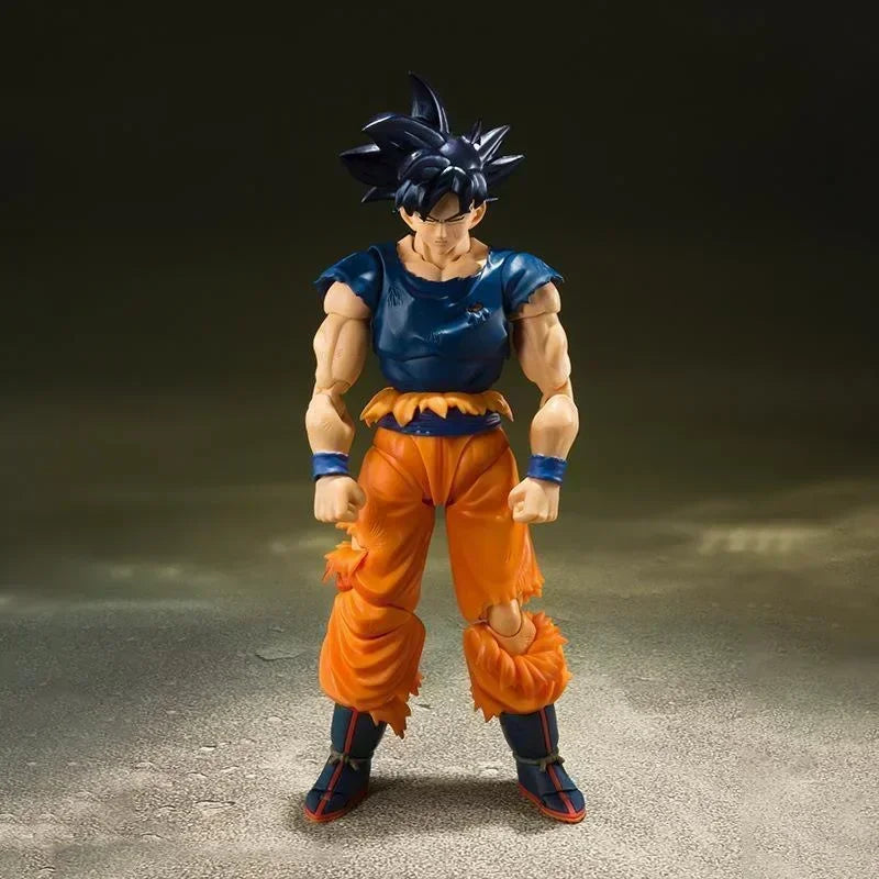Hot  Dragon Ball Super Son Goku Migatte No Goku Kizashi Action Figure Movable Joint Collectible Model Toy Birthday Gift For Kids