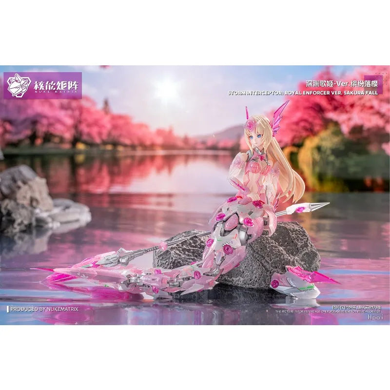 NUKE MATRIX Original Abyss Singer - Falling Cherry Blossoms Limited Edition Assembled Mobile Mother Model Toy Gift in Stock