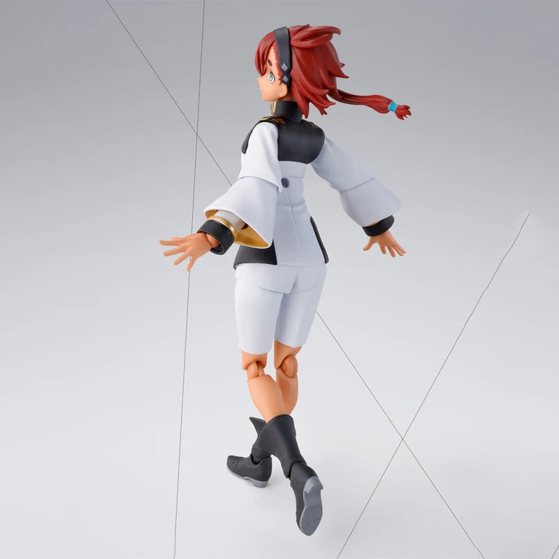 Bandai Original Genuine Figure Gundam: the Witch from Mercury Model Kit SHF Suletta Mercury Collection Action Figure Model Toys