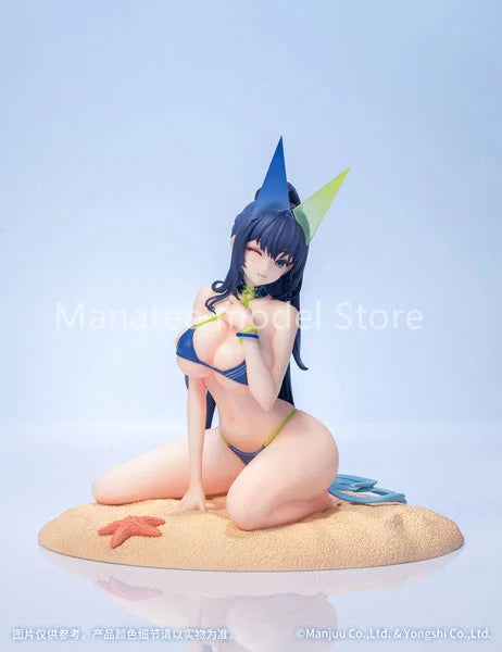 Myethos Original Gift+ Azur Lane New Jersey Midsummer Leisure 1/8 PVC Action Figure Anime Model Toys Collection Doll Gift