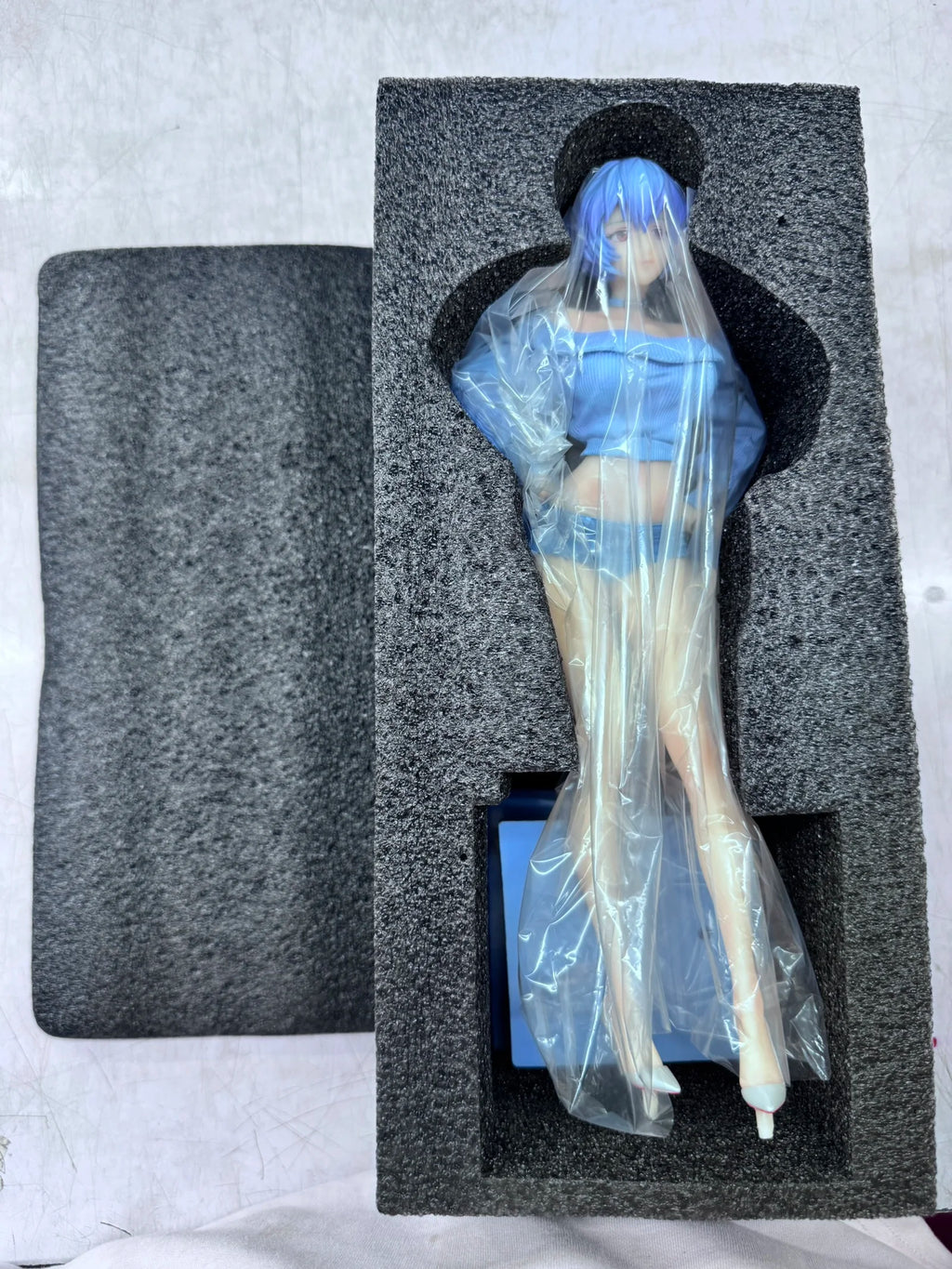 In Stock Summer Girlfriend Series Mari Statue Makinami Makinami Rei Ayanami Set Anime PVC Figure Model Collect Desktop Toy Gift