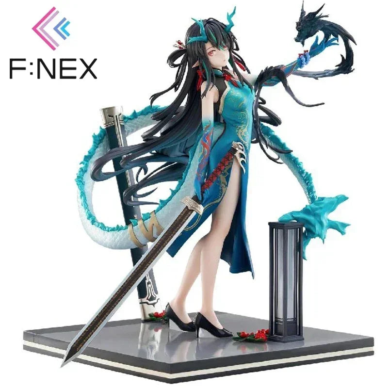 Collectible Anime Action Figure F:NEX Arknights Dusk Lit Figurine Ornament Toy Dirty Dust Anime Series Anime Figure Model Toy