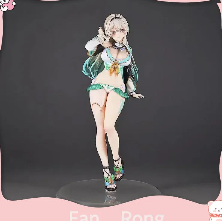 Spot Beautiful Girl Swimsuit Star Dome Railway Firefly Handmade Ornament Collectible Action Figure Model Toy Gift for Fans
