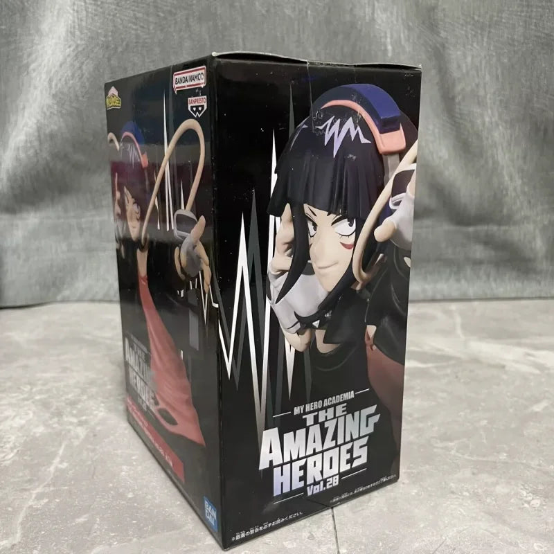 Anime Original Bandai My Hero Academia Jiro Kyoka Action Figures Collect Ornaments Figure Model Toys Birthday Gift 12cm