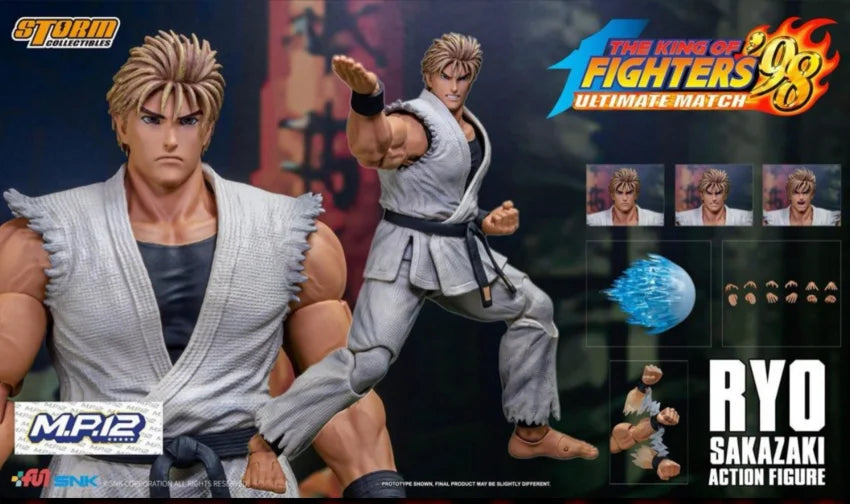 New Storm Toys Original 1/12 KOF King of Fighters 98 Ryo Sakazaki Game Mobile Doll Model Handmade Toy Gift Collection in Stock