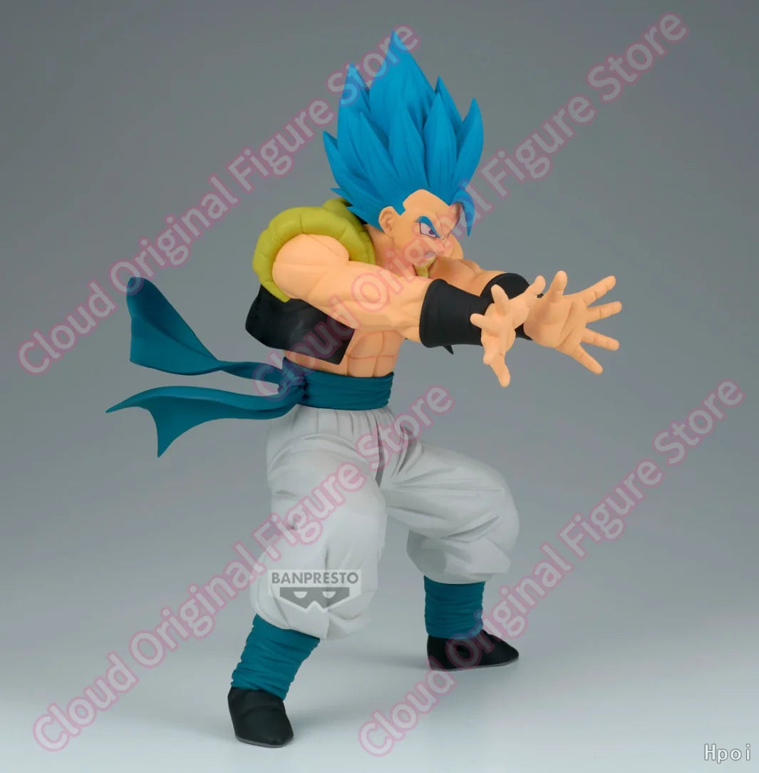 In Stock 100% Original BANDAI BANPRESTO Dragon Ball Chou Grandista Gogeta Pvc 25cm Anime Figure Collectible Model Toys