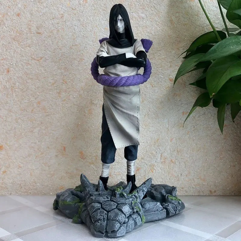 Anime-Figur Naruto Orochimaru Actionfigur Akatsuki PVC-Modell Statue Schreibtischdekoration Anime-Accessoires Sammlerstück Geschenk