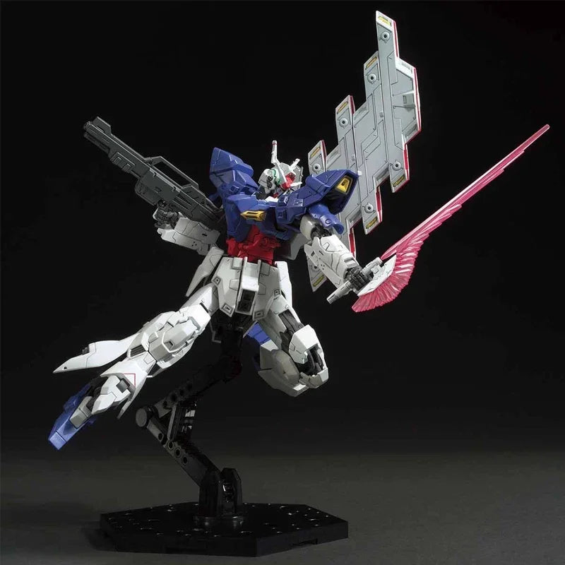 In Stock Bandai Original Genuine Gundam Model Kit HGUC 1/144 AMS-123X-X Moon Figure Collection Action Kids Toys Gifts Toy HG MVC