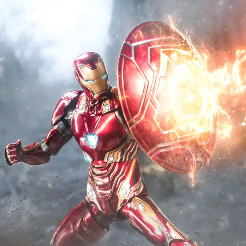 Hot Marvel Mk50 Iron Man Moveable Mechanical Toy Model Gift For Boys Birthday Collectible Action Figure Toys