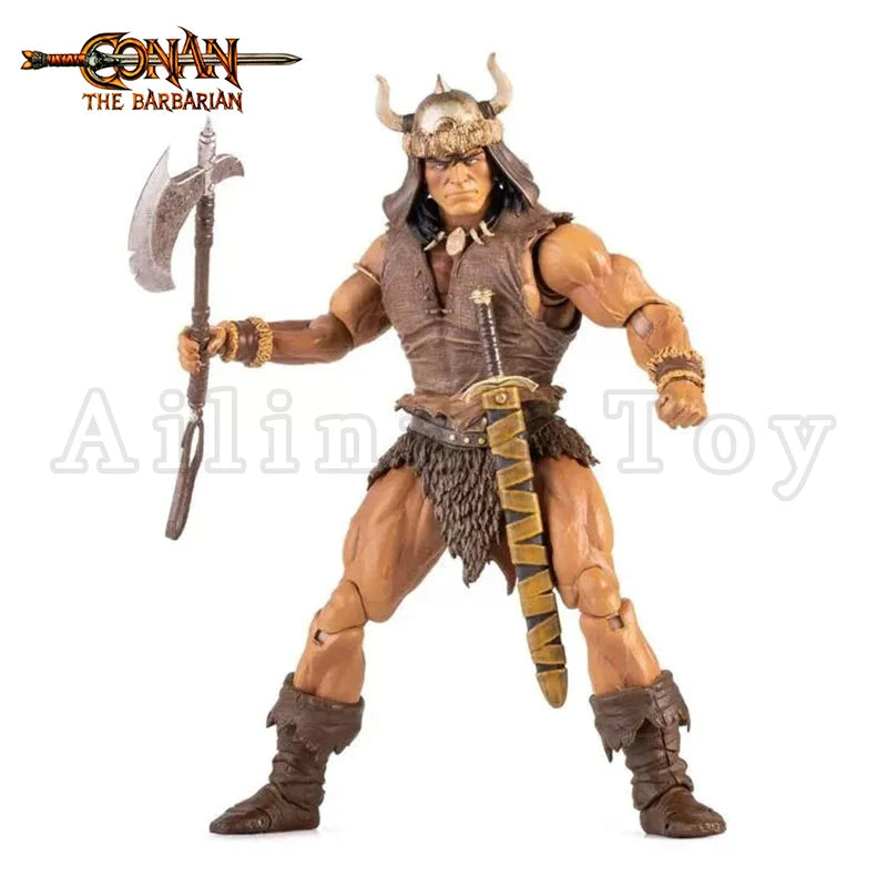 [Pre-Order]HC Studio 7inches 1/12 Action Figure Conan the Barbarian Battle of the Black Stone Anime Collection Movie Model Gift