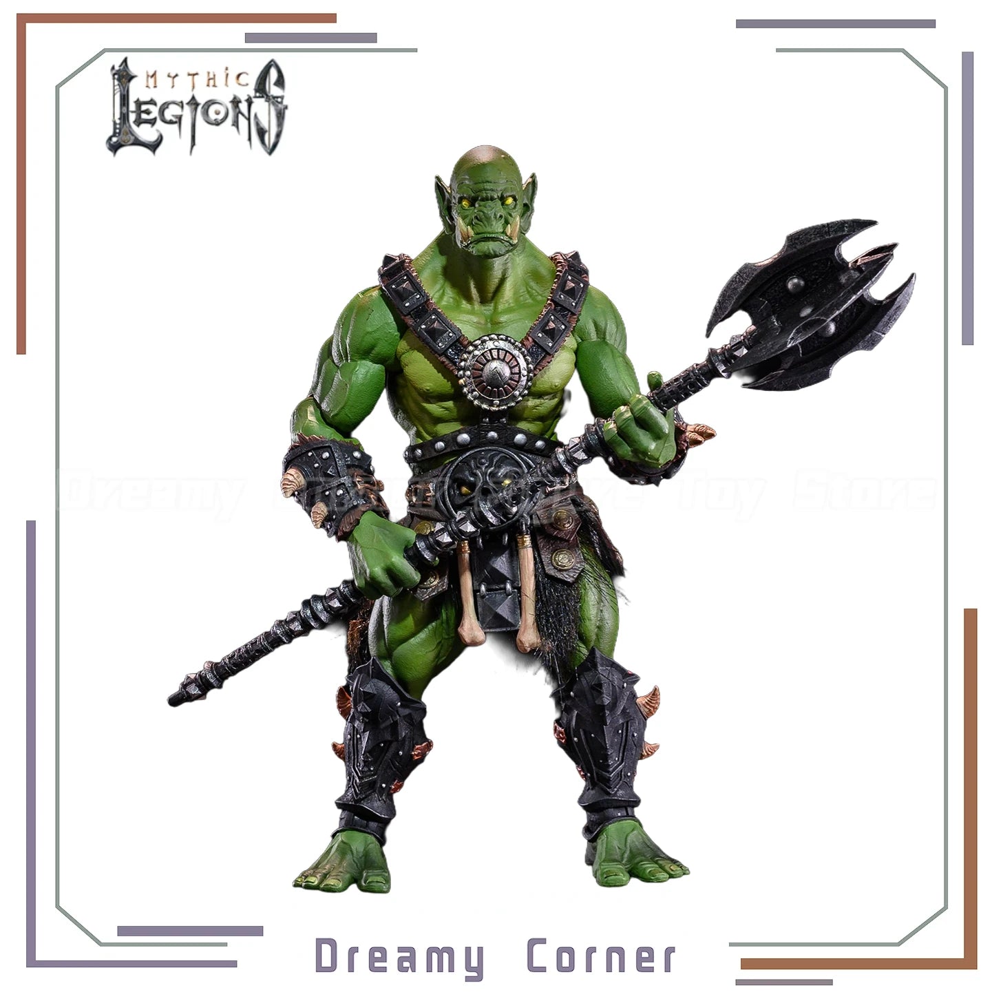 【In Stock】Original Four Horsemen Studio Mythic Legions Kkurzog Action Figure Toy Gift Collection