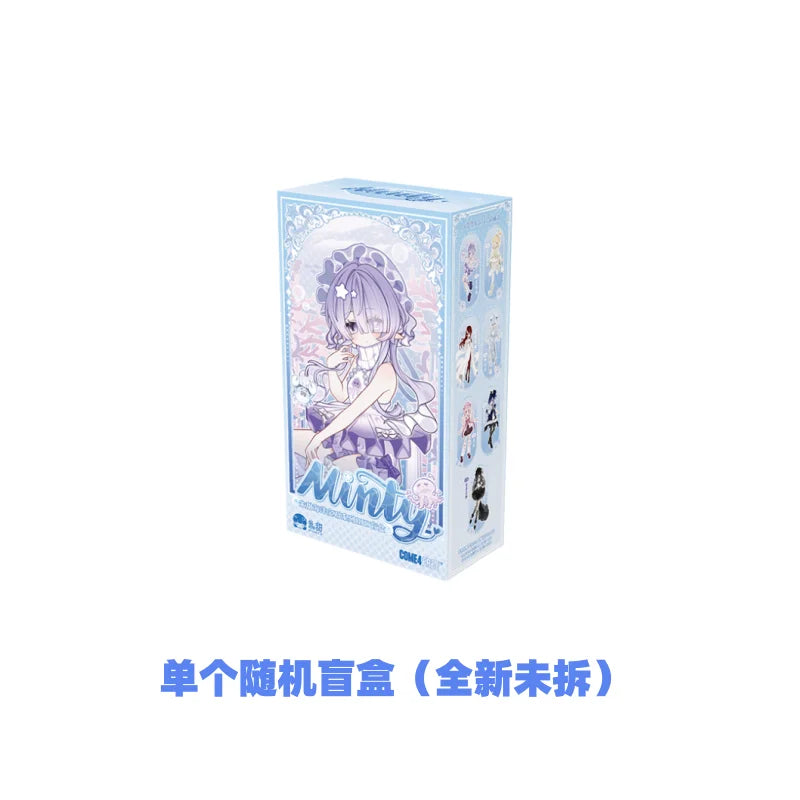 Genuine Come4free Minty 1/8 Bjd Ocean Gem Series Blind Box Articulated Action Figure 8 Point Bjd Model Collectible Toy Play Gift