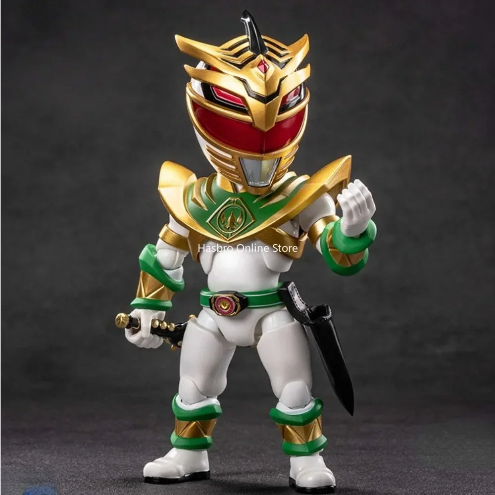 Hasbro & Innovation Point Power Rangers Green Ranger Lord Drakkon Dino Fury Collectible 13.5cm Q Action Figure Xmas Gift 500350