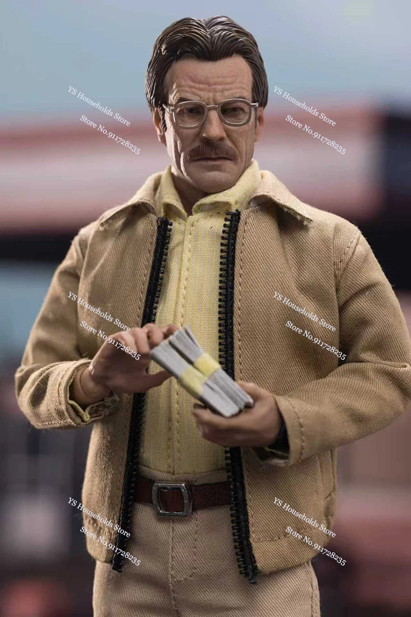 Manipple Studio M087 1/12 Breaking Bad Old White Cloth Action Figure I Am The One Who Knocks Scene Ornament 6inch Soldier Model