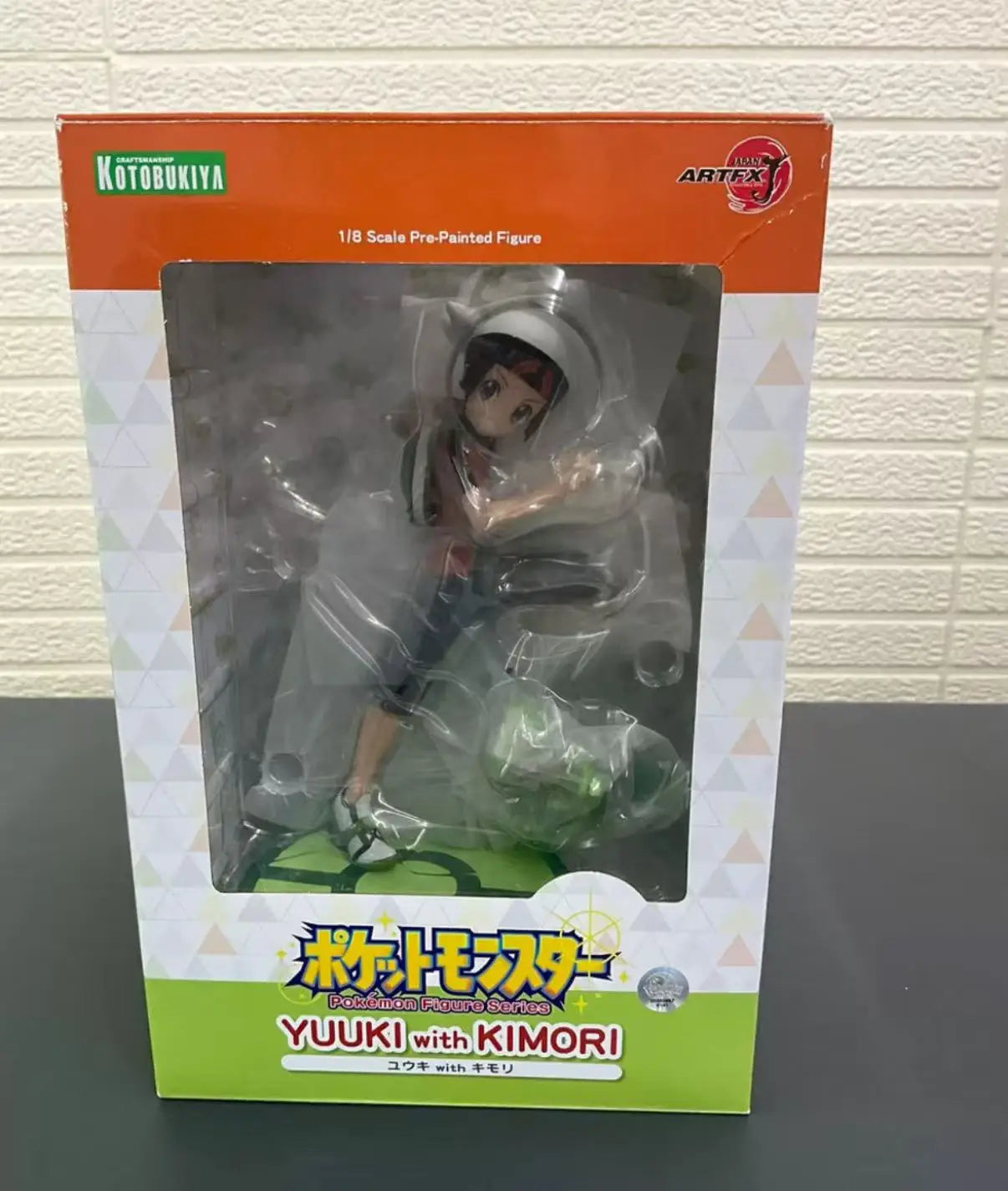 Original Kotobukiya 1/8 ARTFX J Pokemon Series Red with Charmander In Stock Anime Action Collection Figures Model Toys