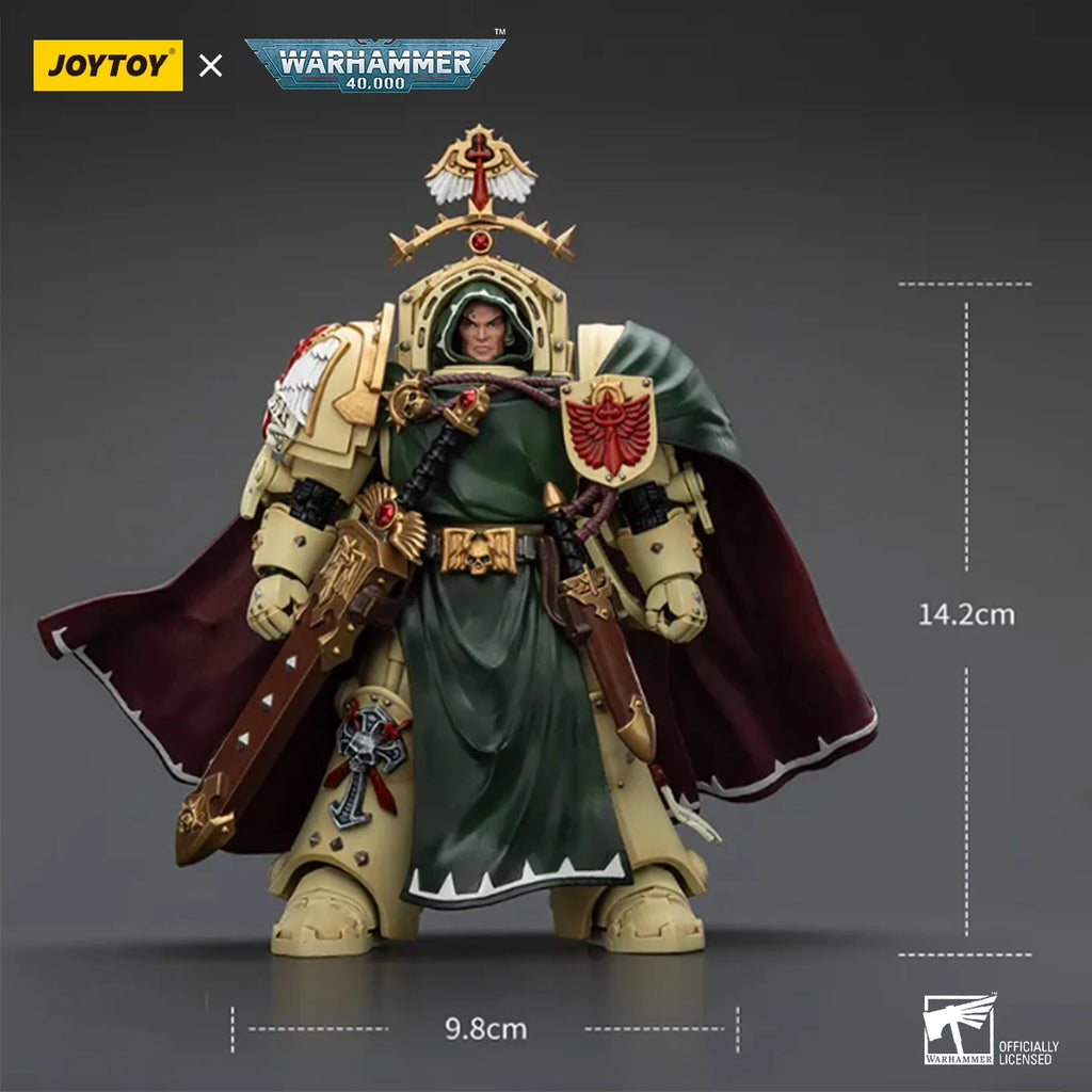 JOYTOY Warhammer 40K Action Figure 1/18 Dark Angels Belial Grand Master of The Deathwing Anime Figurine Collection Model Toys
