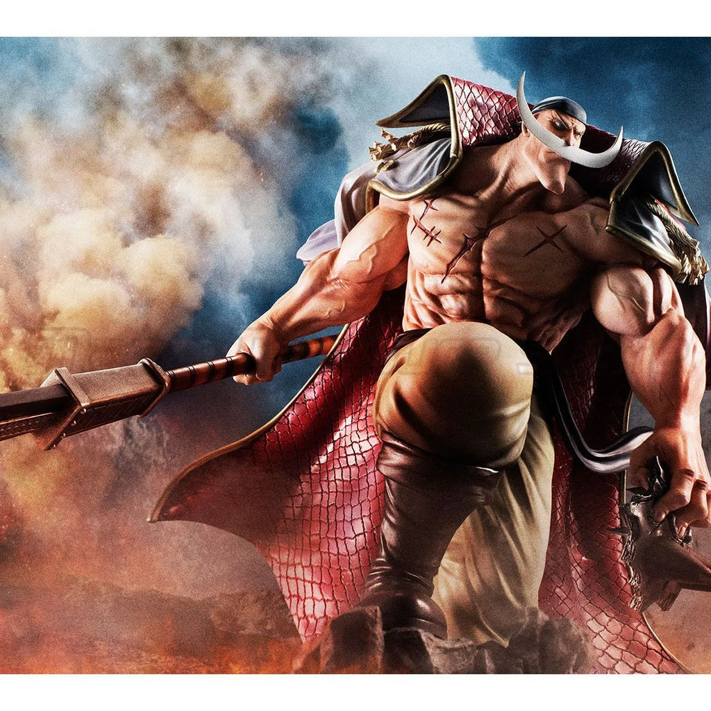 【MT】Original MegaHouse POP NEO-MAXIMUM ONE PIECE EDWARD NEWGATE Figure Toy Collection Decoration
