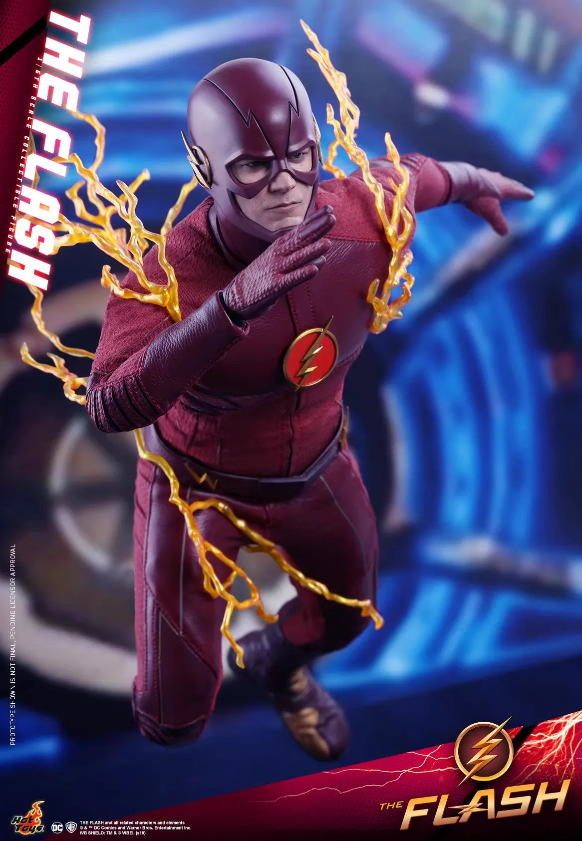 100% Original HotToys TMS009 1/6 Flash Barry In Stock Anime Action Figures Model Toys