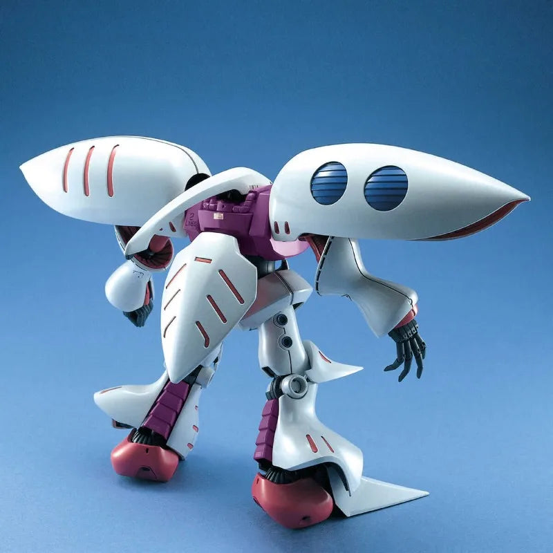 Fast Shipping Bandai Anime GUNDAM MG AMX-004 QUBELEY Original Model Toys Action Figure Collectible Ornaments Children Christmas