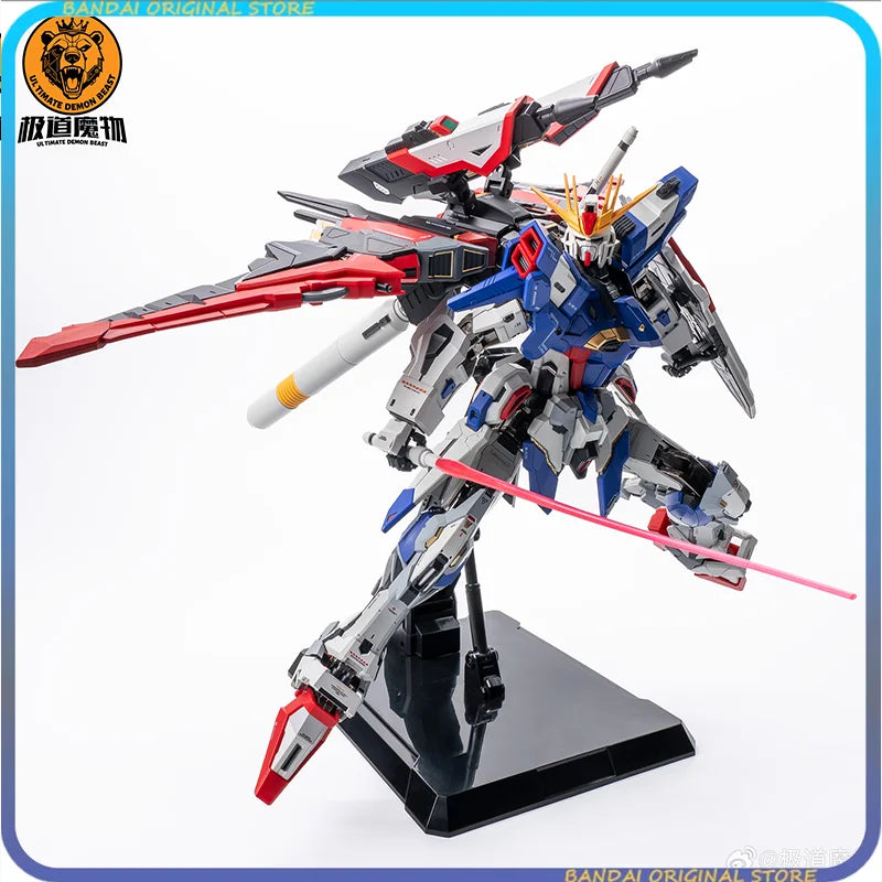 【New product】UL TIMATE DEMON BEAST 1/72 Powerful Fighter TAI LUN Alloy Finished Product Model Flying Backpack Head WITH LED Toy