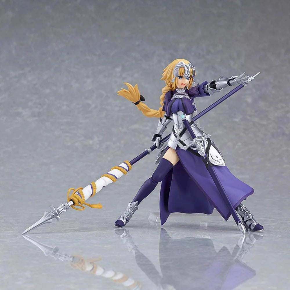 Figma366 Joan of Arc Movable Humanoid Action Figure Fate/Grand Order Ruler Collectible Model Office Figurine Birthday Gift