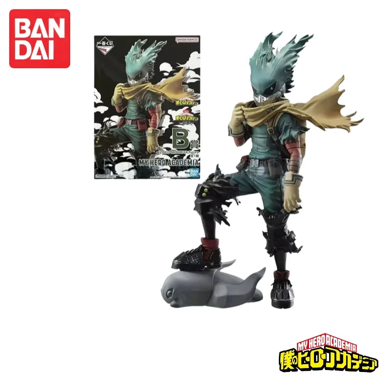 In Stock 100% Original Bandai My Hero Academia Anime Midoriya Izuku All Might Endeavour Hawks Character Model Toy Kids Gift