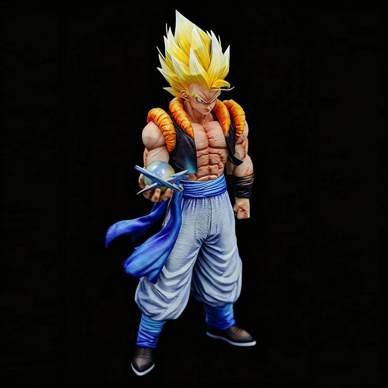 31cm Dragon Ball Gogeta Figure Super Saiyan Gogeta anime Figures PVC Statue Collection Model Toys Christmas Gifts