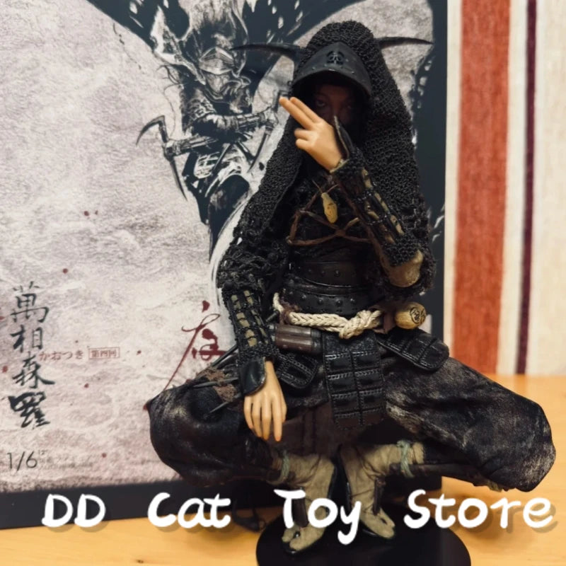 In Stock Genuine JPTdesign×POPCOSTUME 1/6 Scale Mugen Rasen Owlet Moth Jpt-016 Ninja Style 12inch Collectible Action Figure