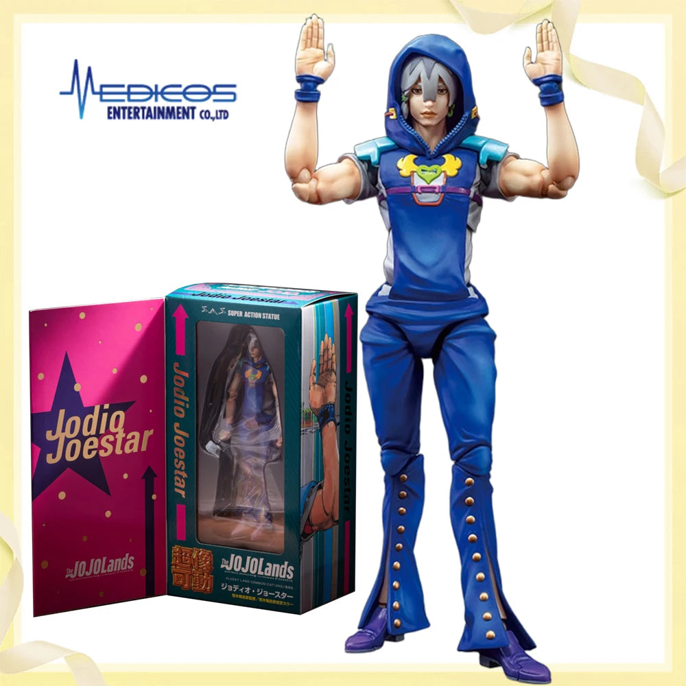 Original in Stock Jump Shop, Medicos Entertainment Jojo No Kimyou Na Bouken Jodio Joestar Anime Figure Action Figure Model