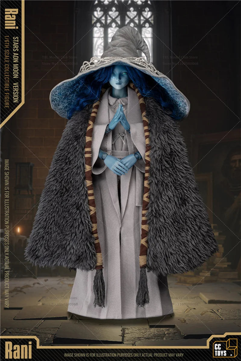 CCTOYS 1/6 Scale Calia Royal Family Witch of the Moon Ranni Dark Fantasy Action Game 12-inch Full Set Action Figure Soldier Toys