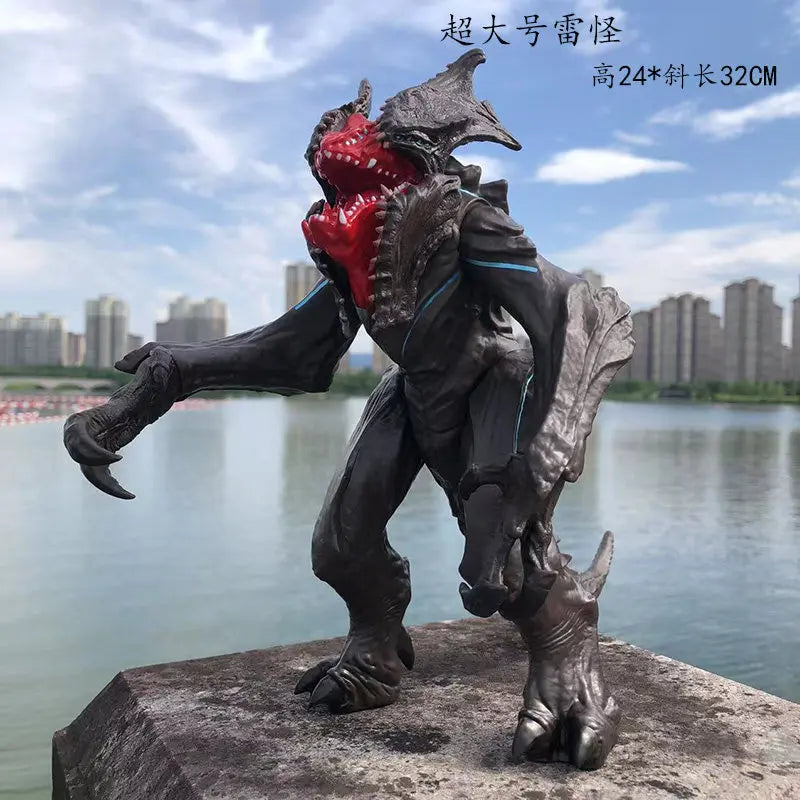 2025 New Monsters Scunner Leathback Mega Kaiju Trespasser Knifehead Figurine Pacific Rim Action Figure Model Boys Gifts Toys