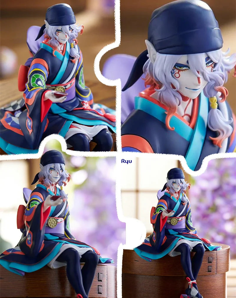 Genuine Original Furyu Mononoke Medicine Seller Kusuriuri Anime Figure Noodle Stopper Model Desktop Ornament Toys Collect