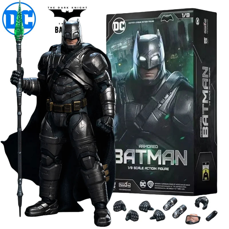 Justice League Knightmare Batman Action Figure Armored Batman Tactical Buit 1:9 The Batman Adult Collection Models Toys