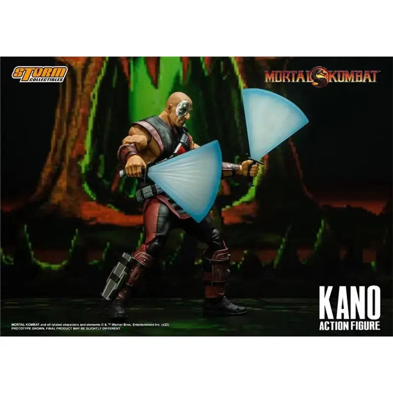 100% Original DCMK13 Storm Toys Soldier MORTAL KOMBAT KANO 6 1/12 In Stock Anime Action Collection Figures Model Toys