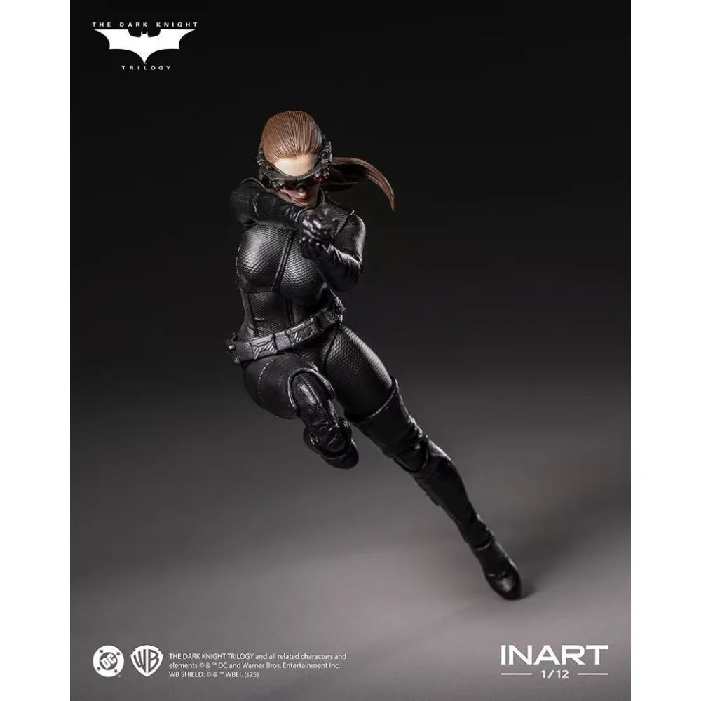 In stock INART 1/12 Batman The Dark Knight Rises Catwoman Bale Eternal Fight Hero 6Inch Action Figure Model Collection Gifts