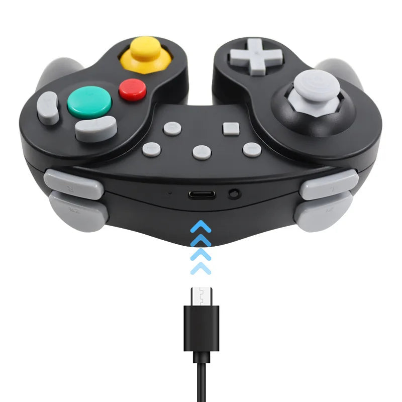 Bluetooth Gamepad Wireless GC Controller For Switch Gamecube Compatible With Nintendo Switch/Lite Accessories For PC Joystick