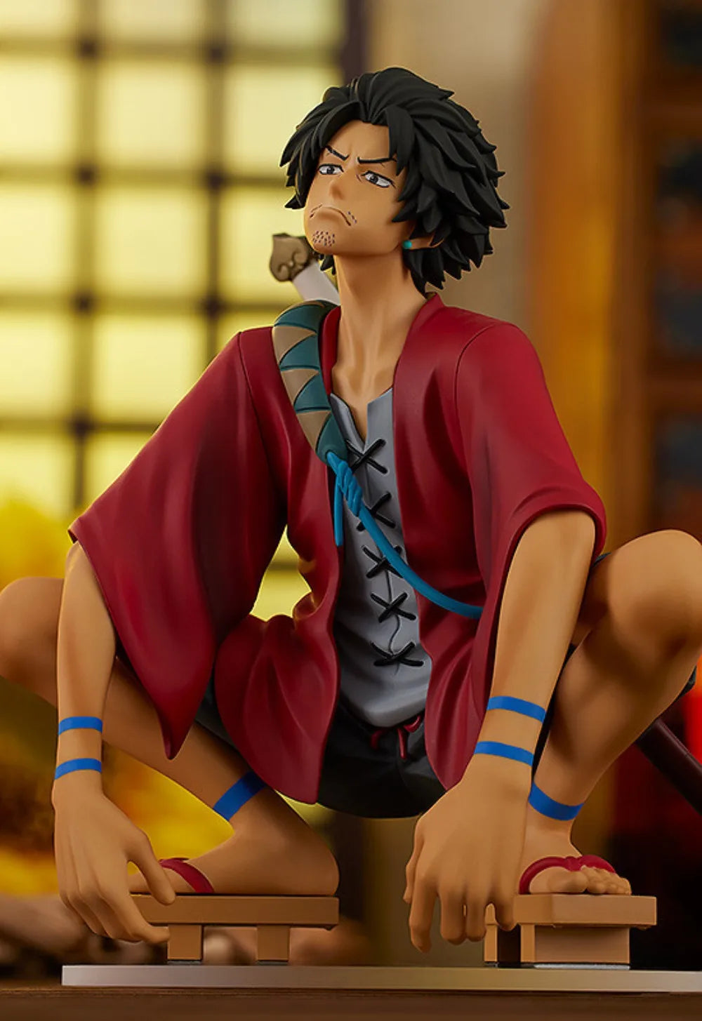 100% Original in Stock Good Smile Company Pop Up Parade Samurai Champloo Mugen L Collection Series Anime Figure Model Toys