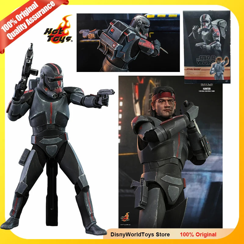 100% Original Hot Toys 1/6 HT TMS050 The Bad Batch Hunter Star Wars Genuine In Stock Figure Model Toys