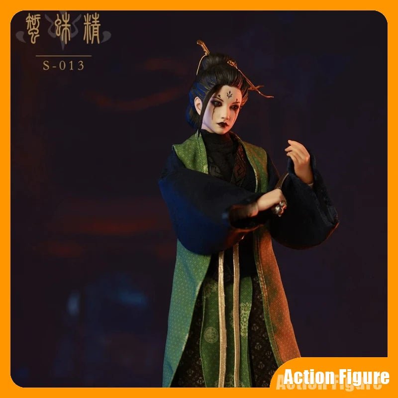 In Stock Original Black Myth: Wukong Spider Goblin Fourth Sister 1/6 Collectible S-013 Action Figure Full Set Model Collect Gift